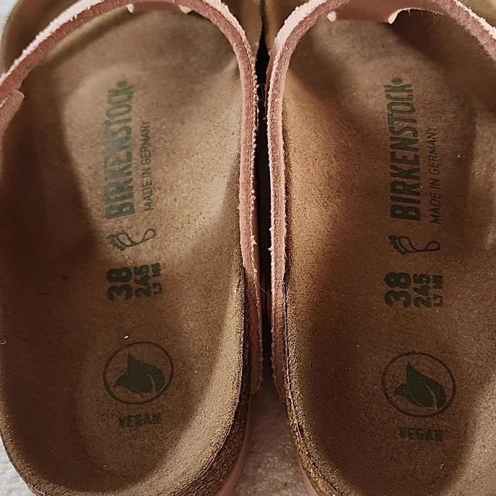 Birkenstock Pink T-Strap Sandals